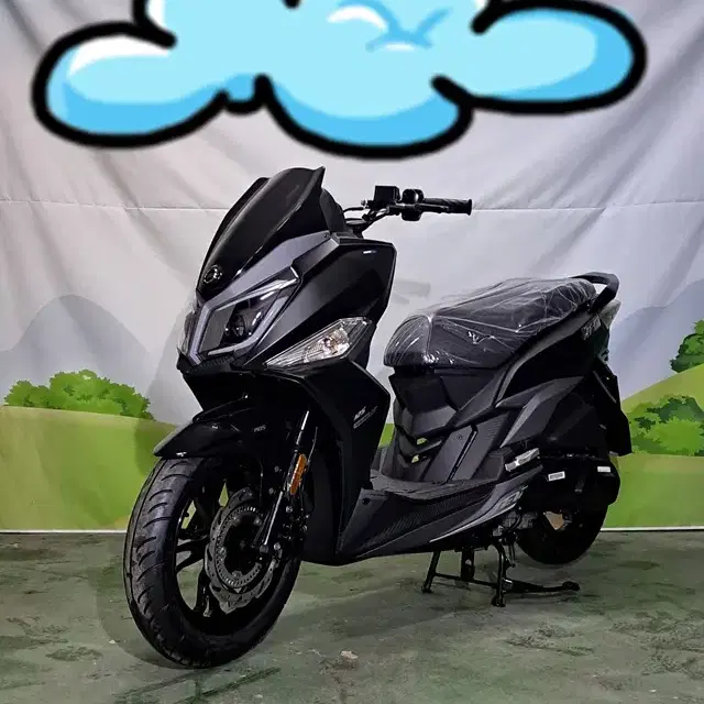 SYM VSX125 ABS 신차 파격세일 번개페이 카드 환영