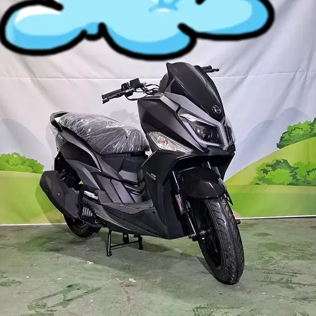 SYM VSX125 ABS 신차 파격세일 번개페이 카드 환영