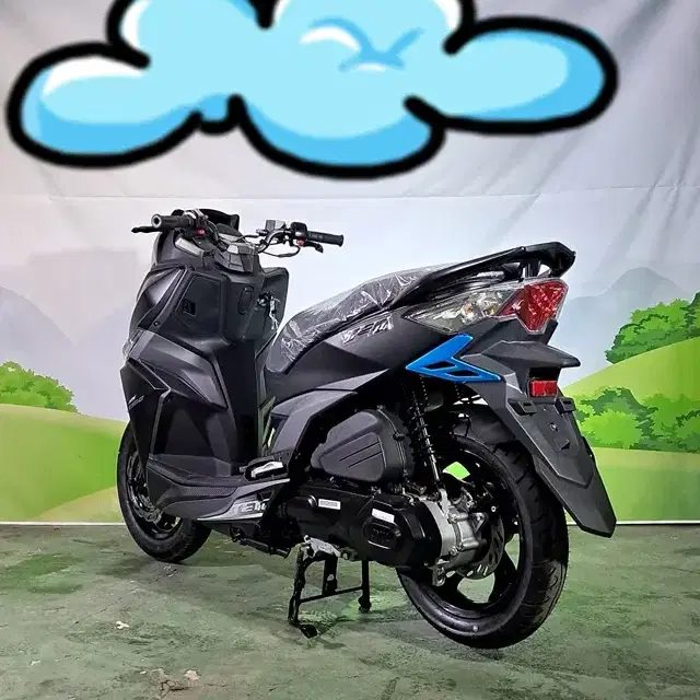 SYM VSX125 ABS 신차 파격세일 번개페이 카드 환영