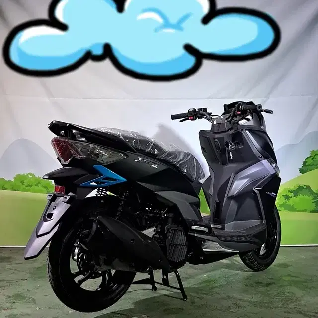 SYM VSX125 ABS 신차 파격세일 번개페이 카드 환영