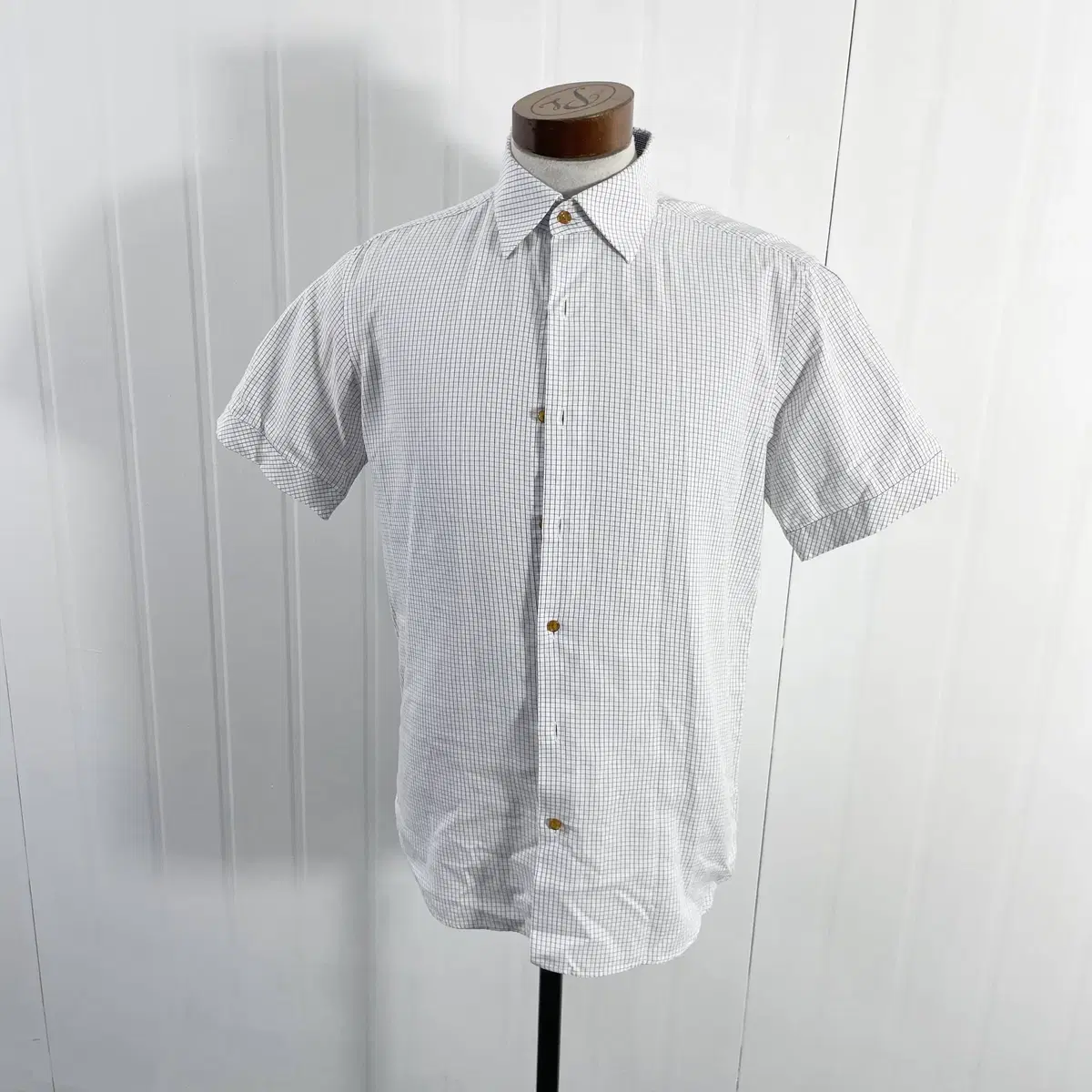 E1 Lanvin Men's Short Sleeve Shirt 97-100 sizes