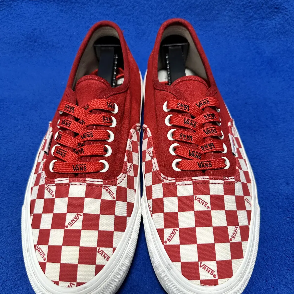 [275mm] 반스 볼트 어센틱 체커보드 레드 Vans