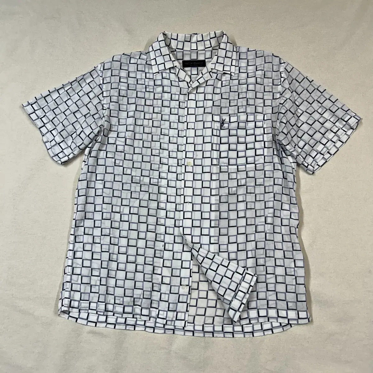 90s イヴサンローラン リネン100% Tシャツ 金糸パイピング 福助製 Shop 입생로랑셔츠M on Bunjang Global Site - No more Korean