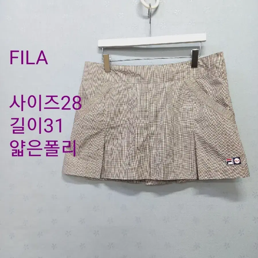 {세일5000}  FILA 스커트