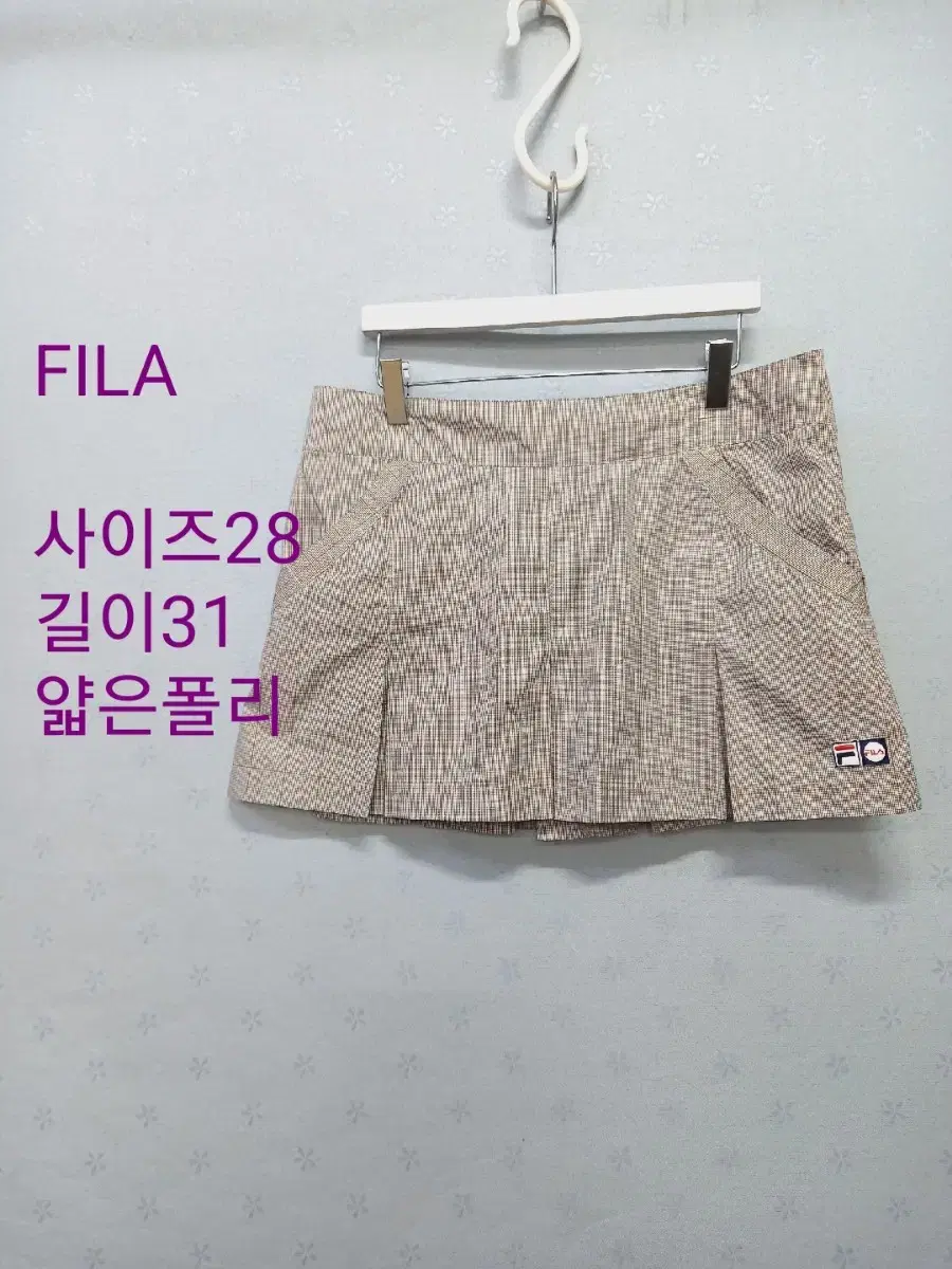 {세일5000}  FILA 스커트