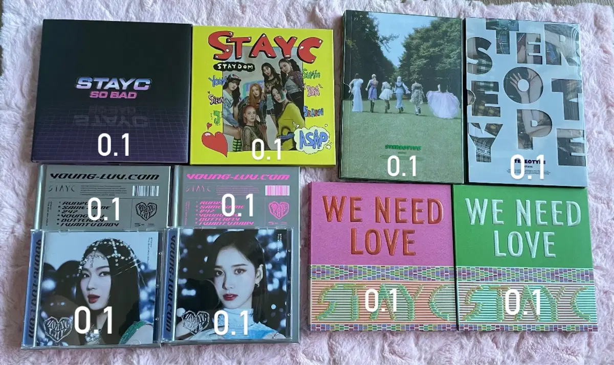 stayc stayc unsealed album wts