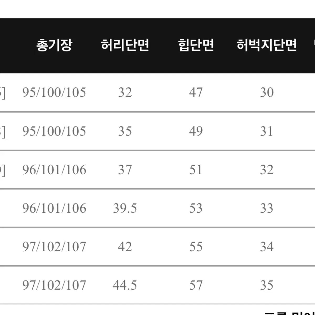 리리앤코 투버튼 조절 와이드 데님팬츠 M