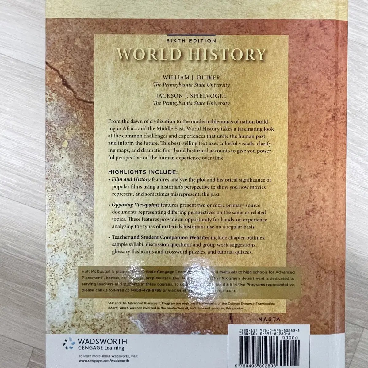 WORLD HISTORY 영문 교과서