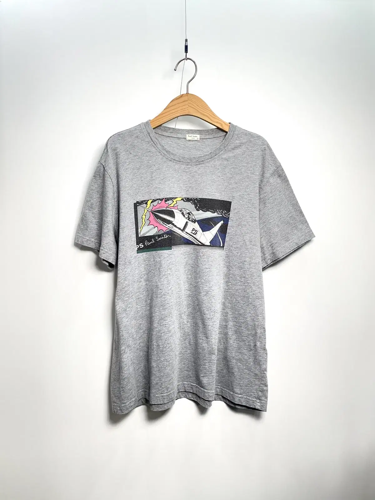 Poulsmith Gray Printed Short Sleeve