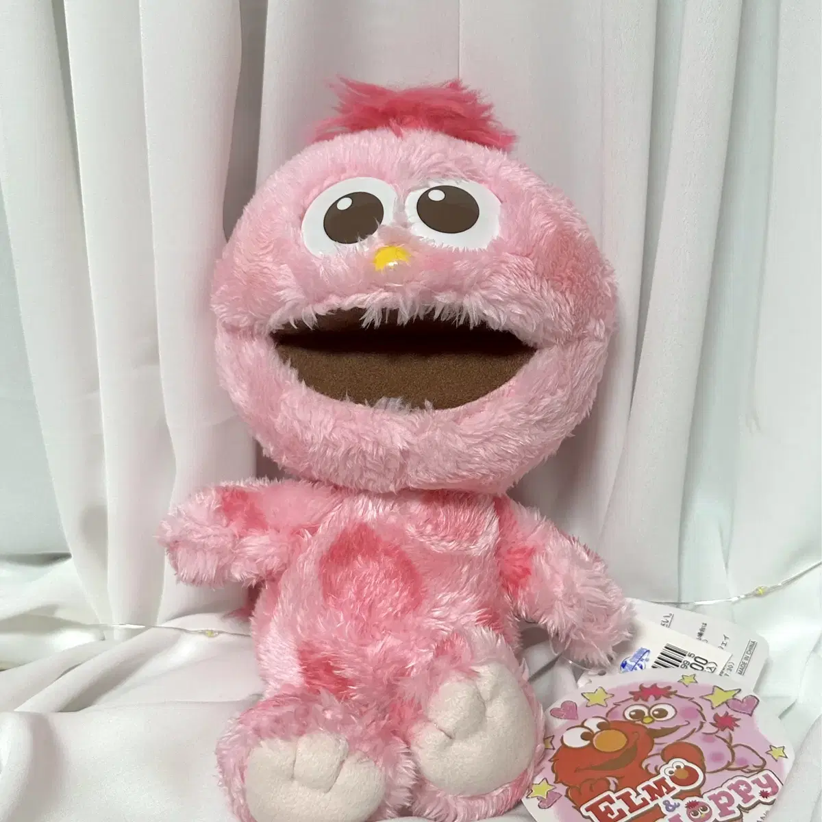 유니버셜 재팬 usj 몹피 moppy 인형 세서미 스트리트