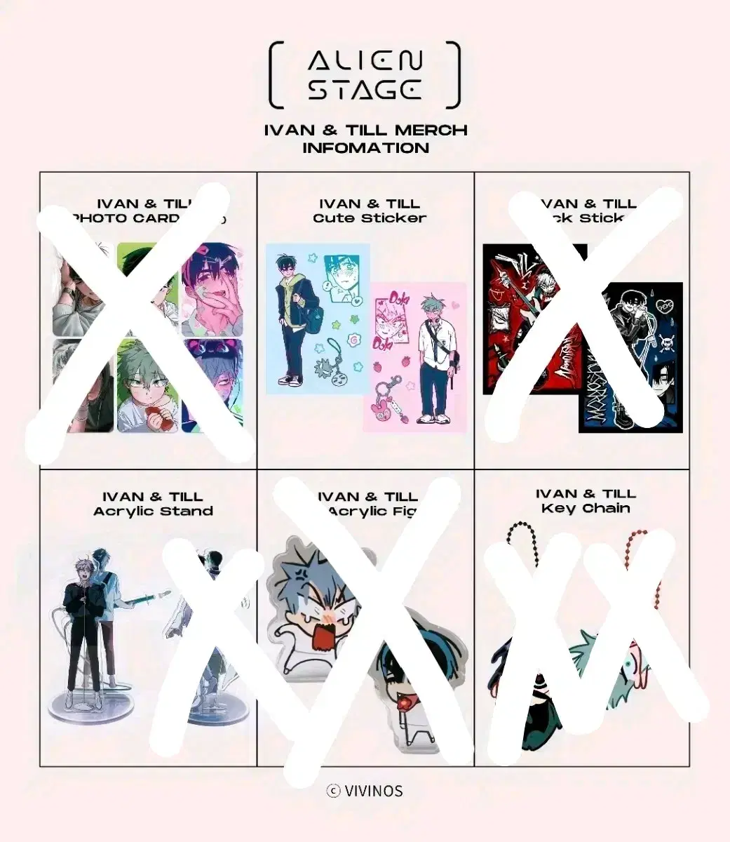 [Sell]Alien Stage Aste Ivantil Goods sell Pre-Order Benefit Doodle Book