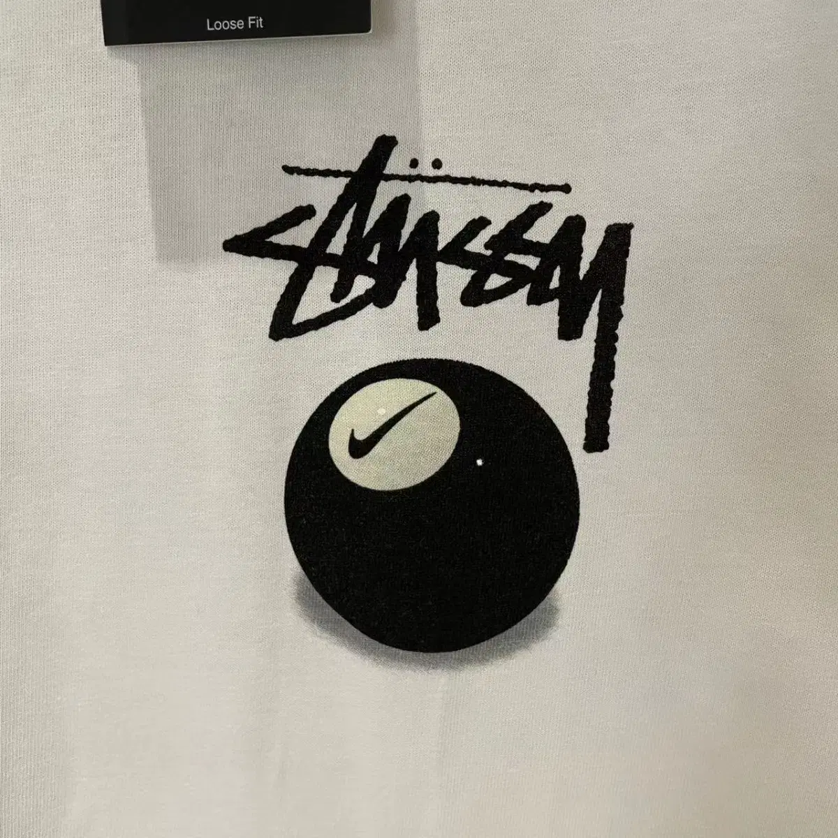 코튼 모던 남자 티 슬리브Stussy