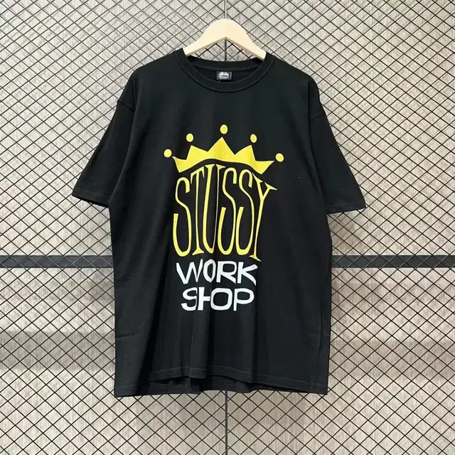 코튼 모던 남자 티 슬리브Stussy