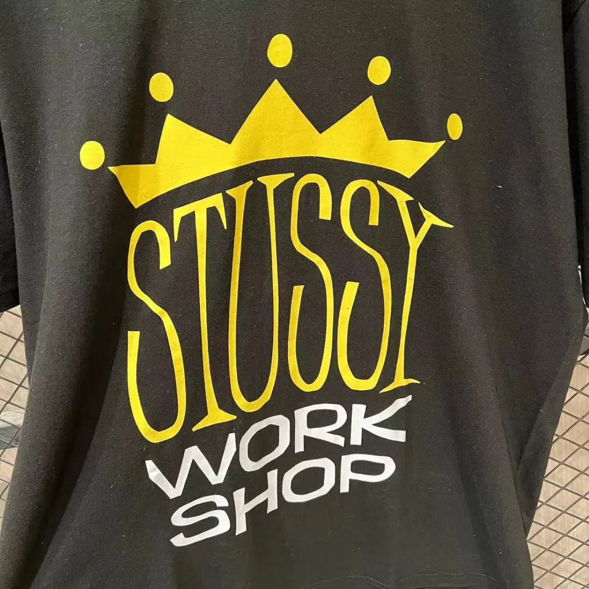 코튼 모던 남자 티 슬리브Stussy