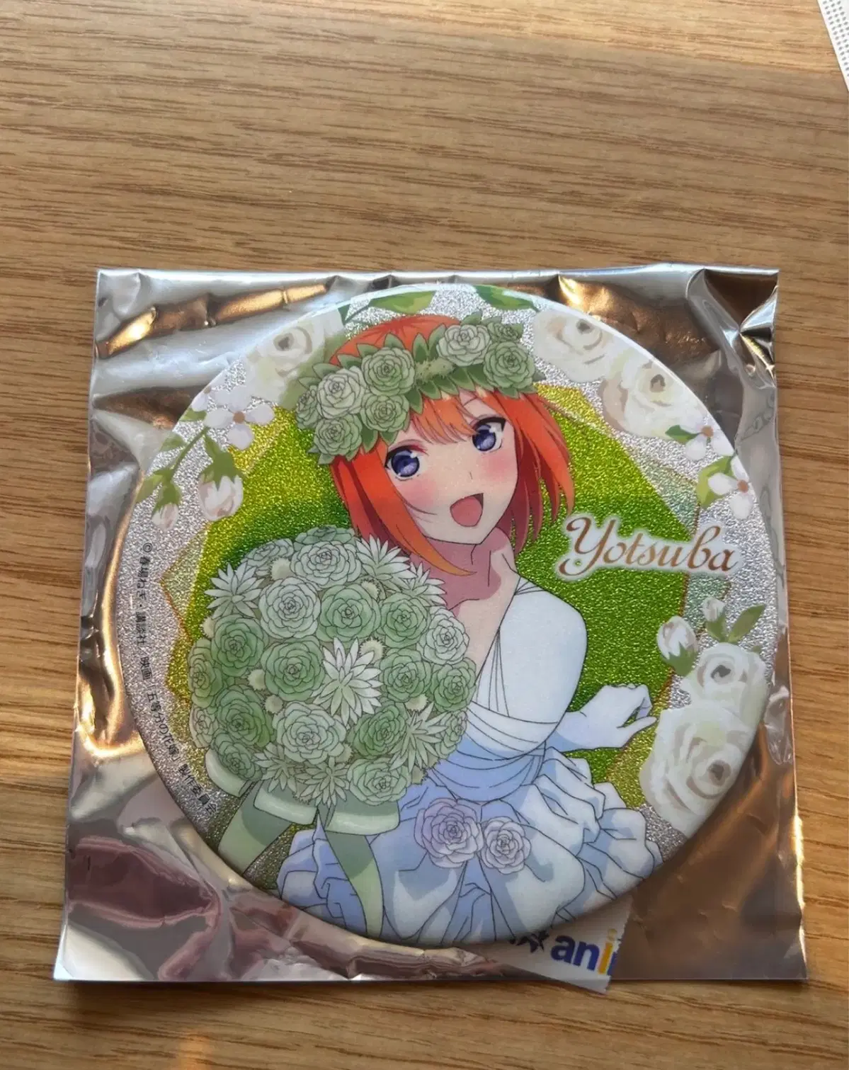 Bride of Fifths Nakano Yotsuba Can Badge