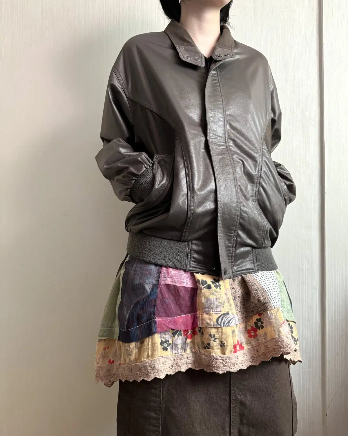 Coating bomber jacket