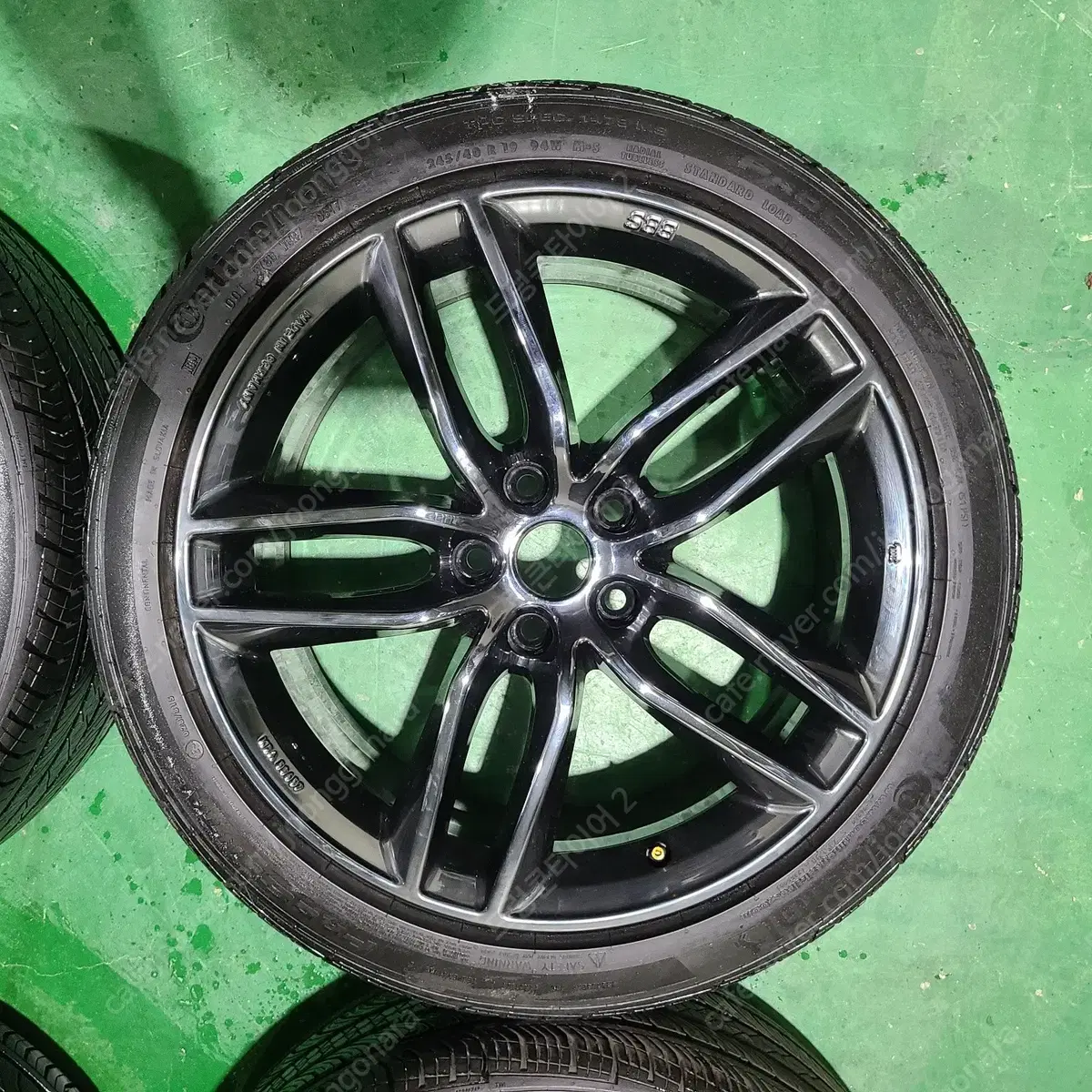 BBS SX 정품 블랙크롬 휠 타이어 팝니다