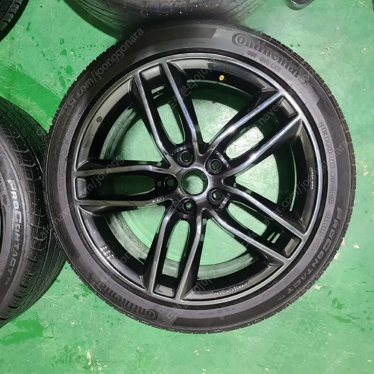 BBS SX 정품 블랙크롬 휠 타이어 팝니다