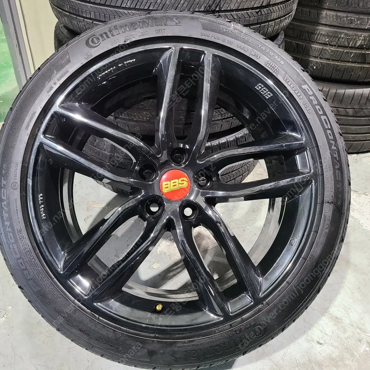 BBS SX 정품 블랙크롬 휠 타이어 팝니다