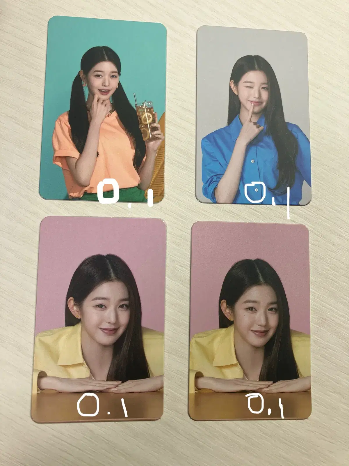 ive jang wonyoung TUniverse Photocard