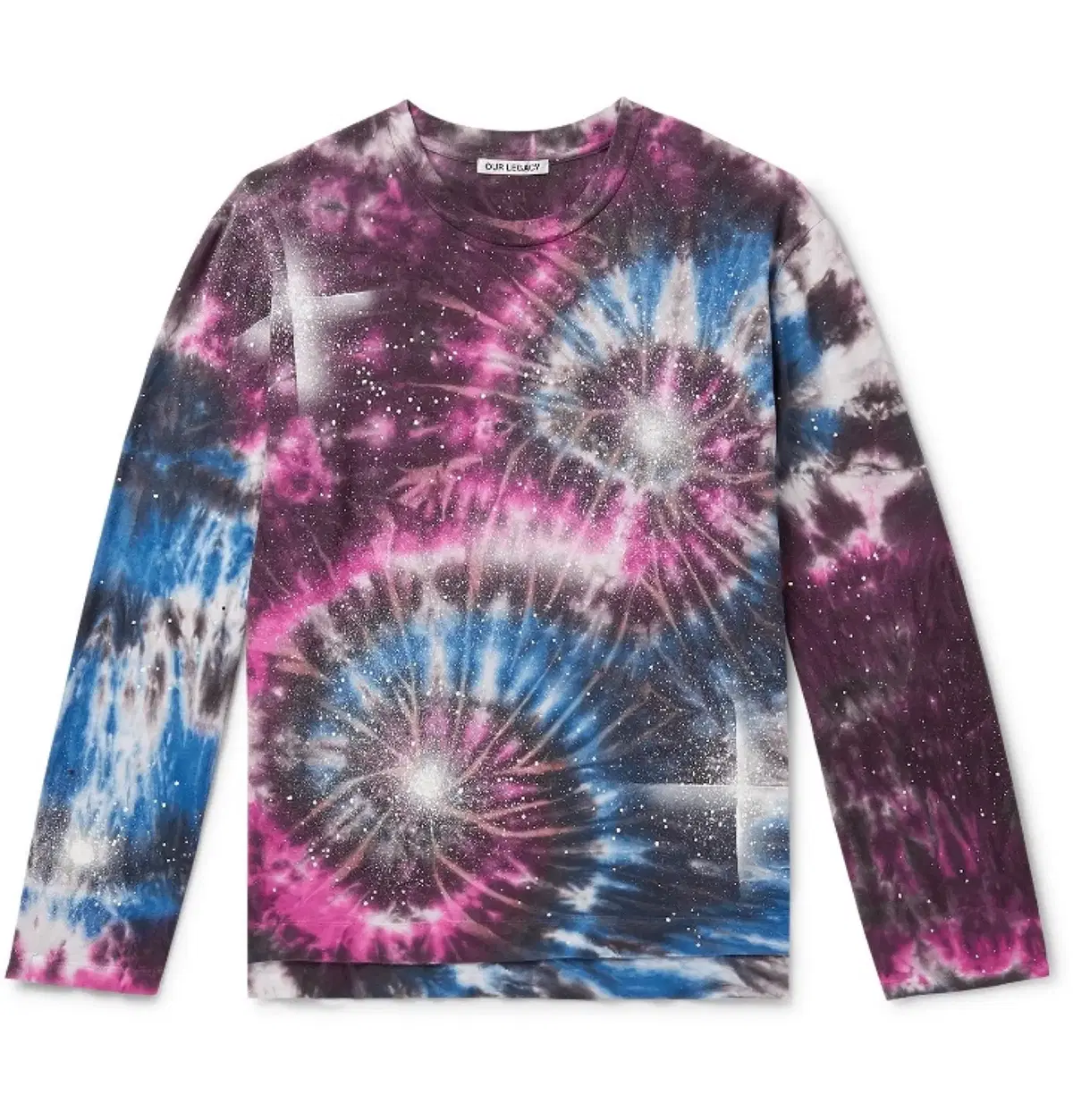 Haregashi Box Long Sleeve Tie Dye