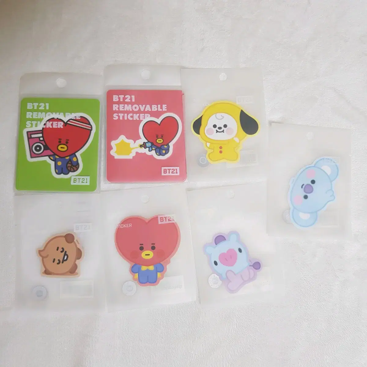 BTS BT21 Merchandise sticker bulk WTS