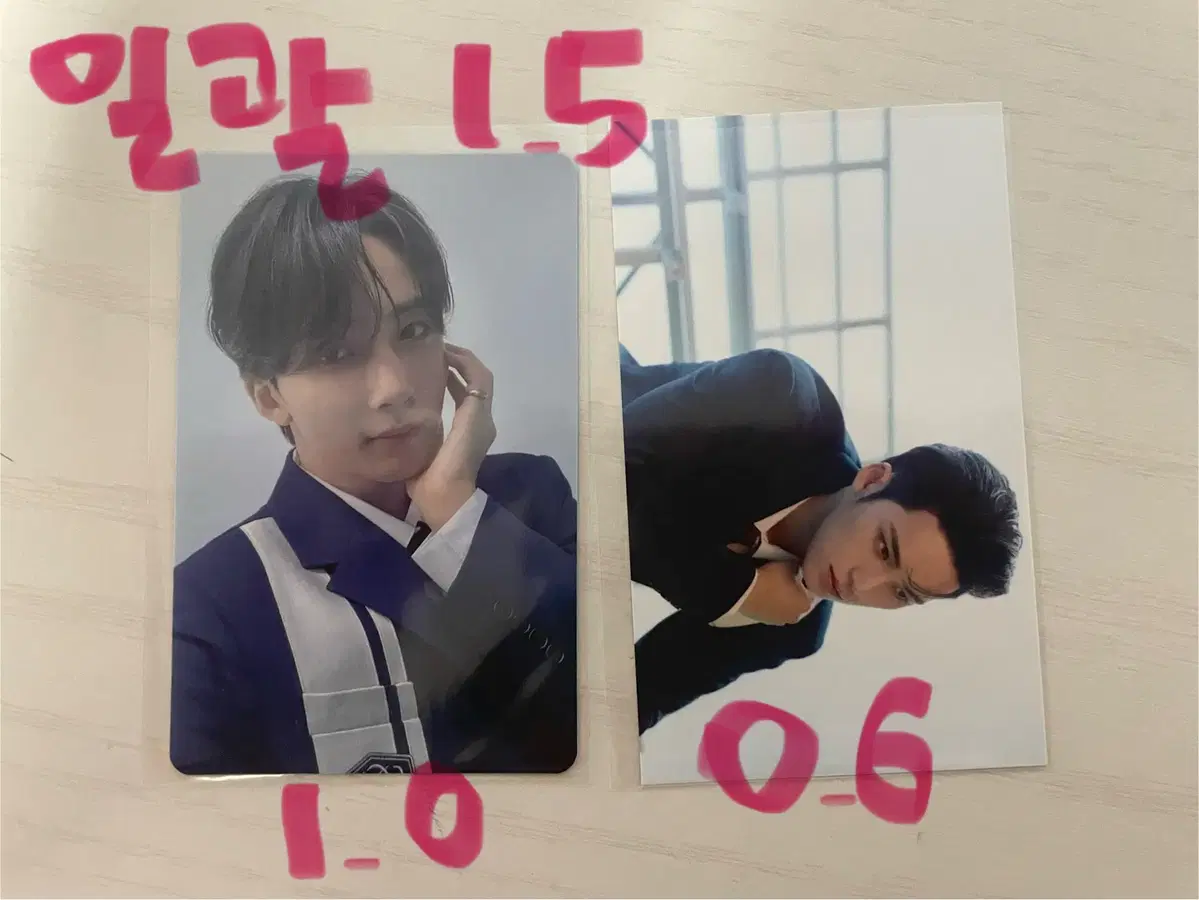 Seventeen photocard jeonghan mingyu Japan album Dream tower record Pre-order benefits