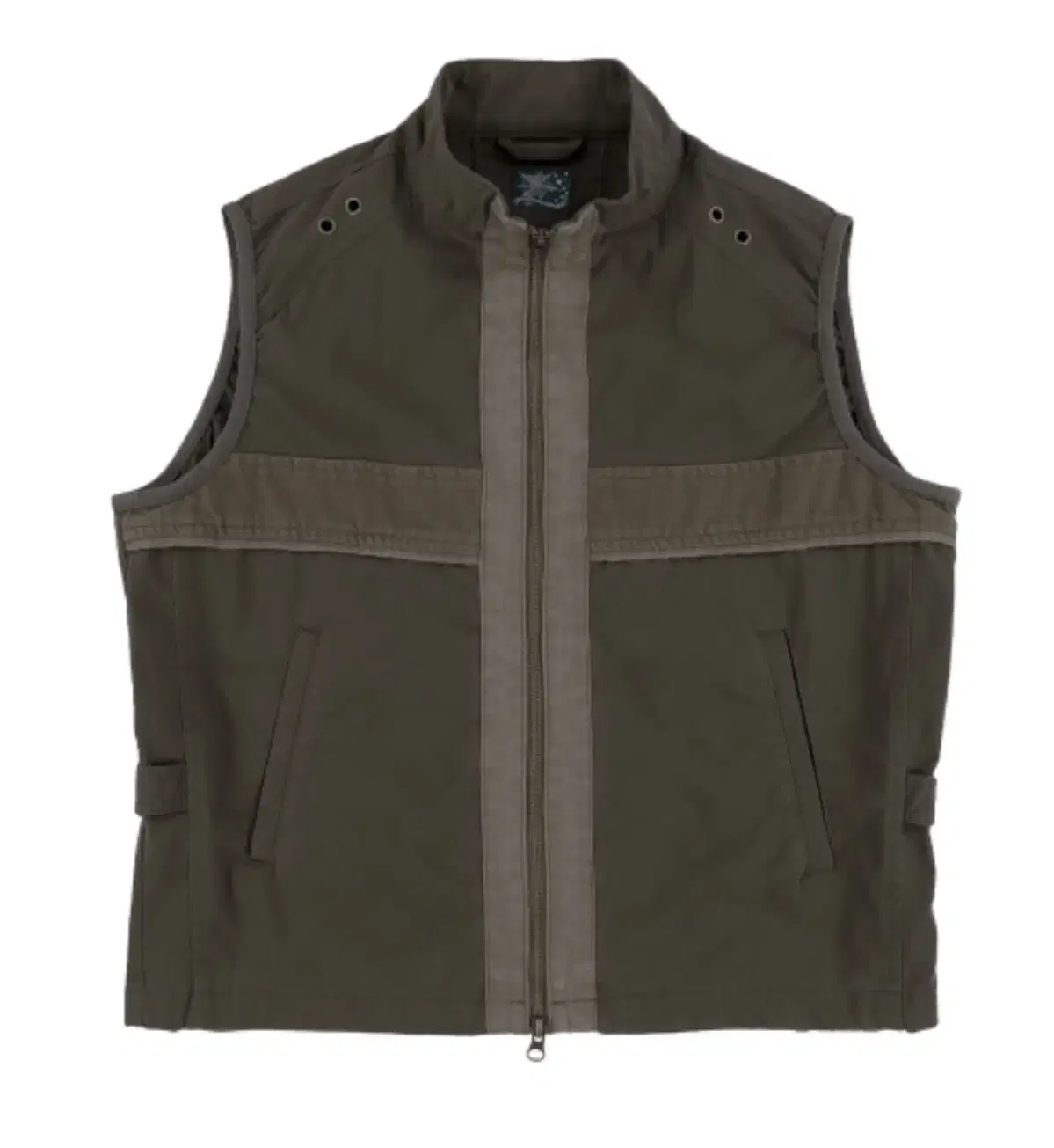 TCM vintage western vest (브라운)