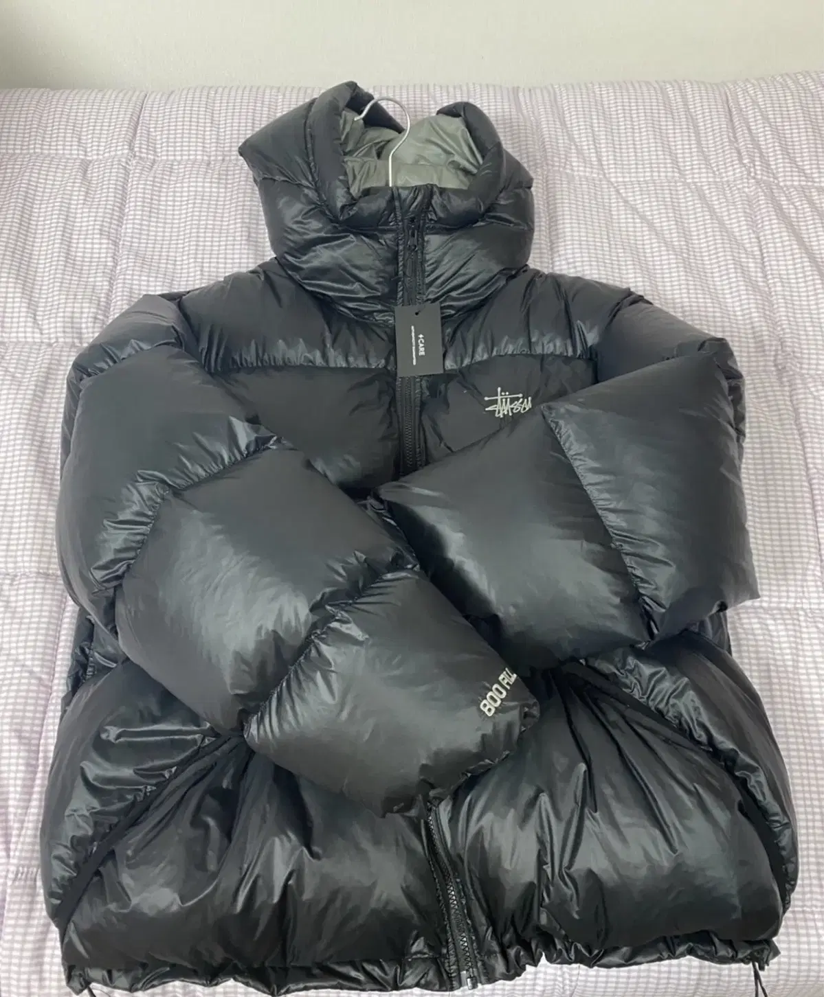 (XL) Stussy Micro Ripstop Padded Black