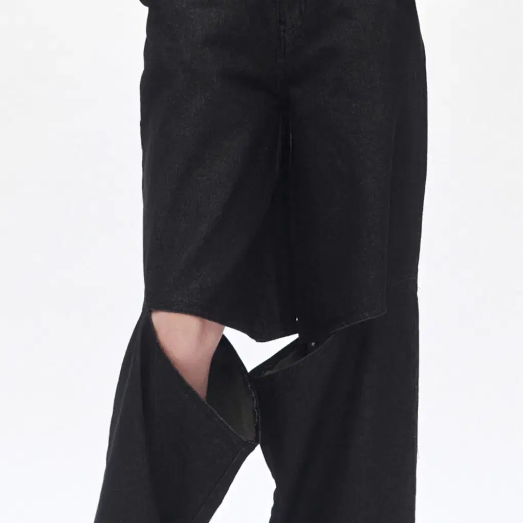 트리밍버드 Knee Slit Wide Pants