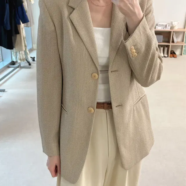 MAXMARA 베이지 자켓