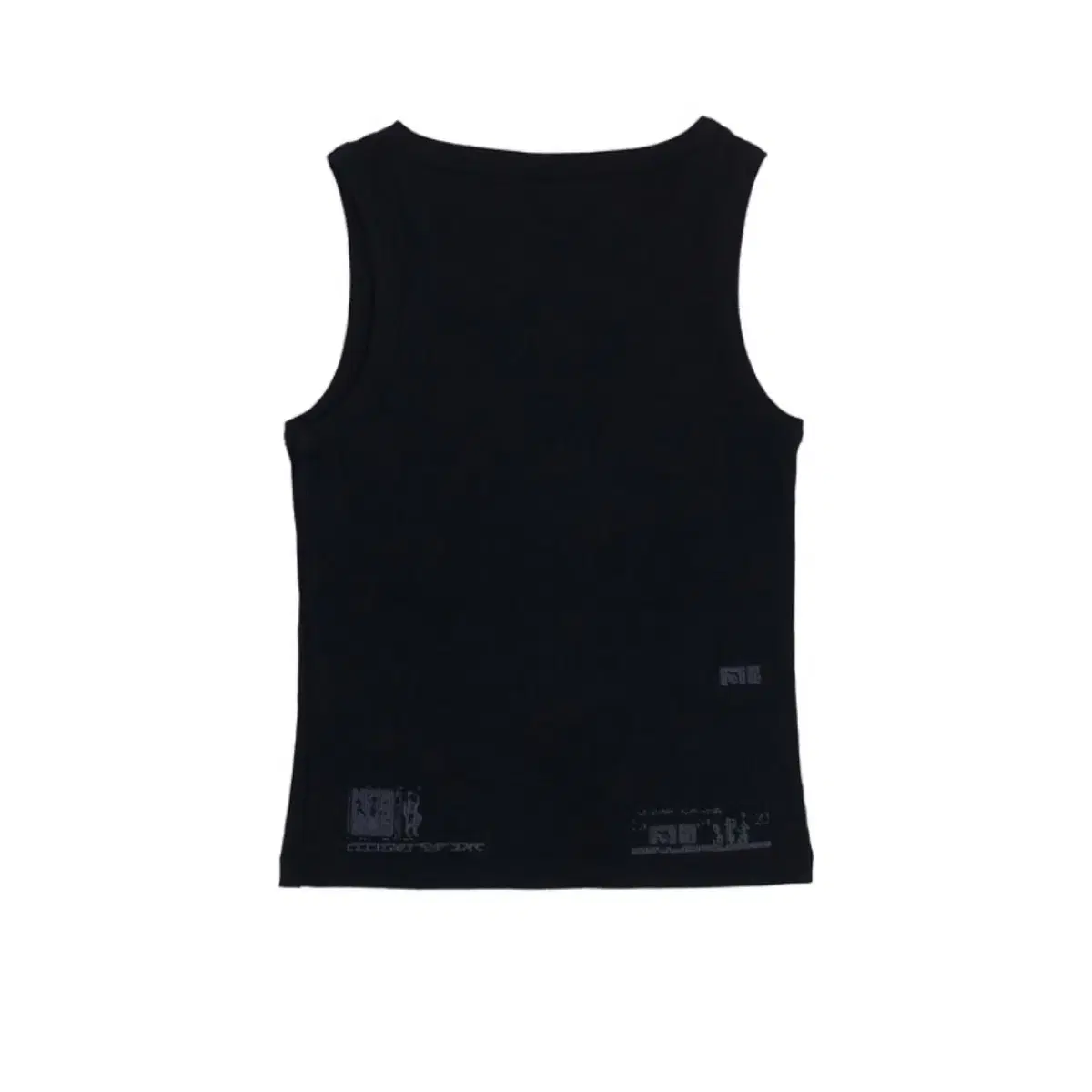 604service 604서비스 ONYX SLEEVELESS TOP