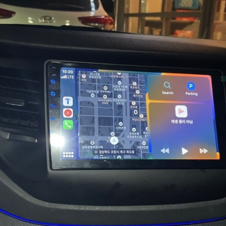 올뉴투싼TL 안드로이드오토 네비