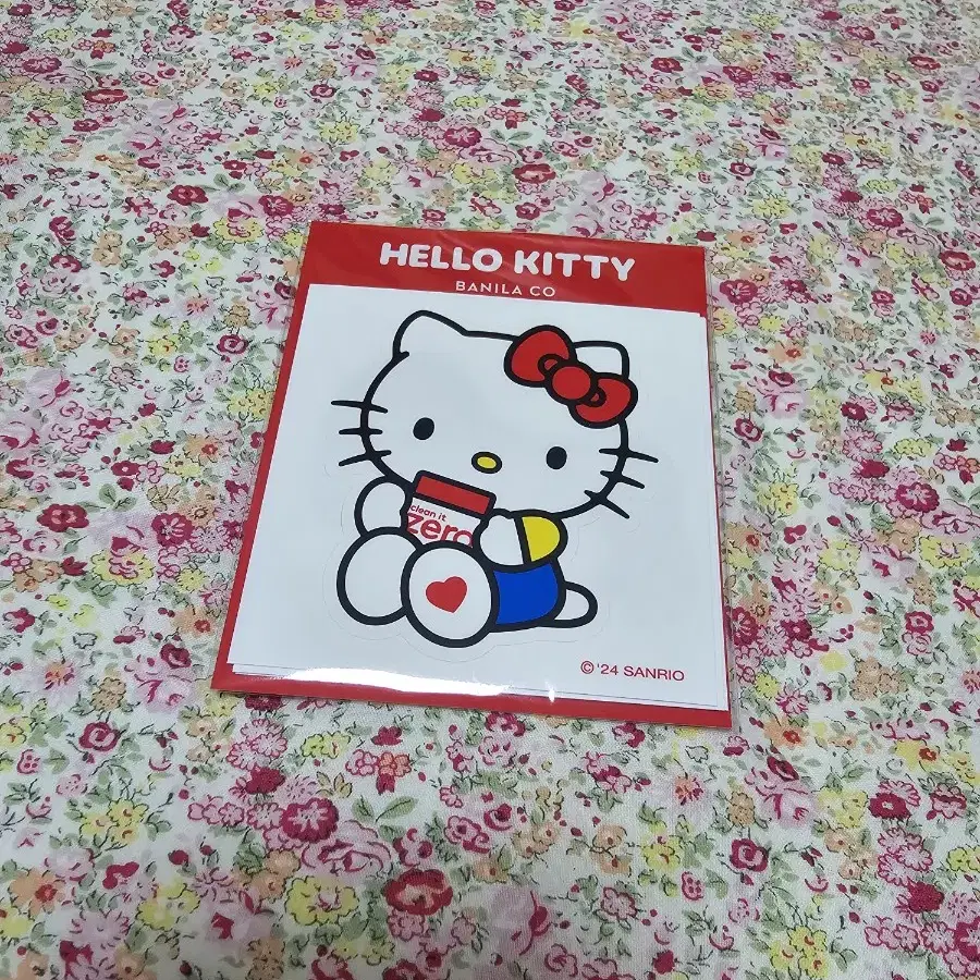 바닐라코 헬로키티 hello kitty 리무버블 스티커