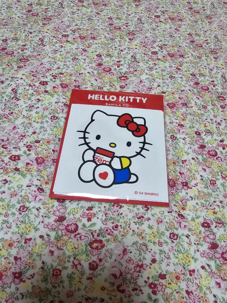 바닐라코 헬로키티 hello kitty 리무버블 스티커