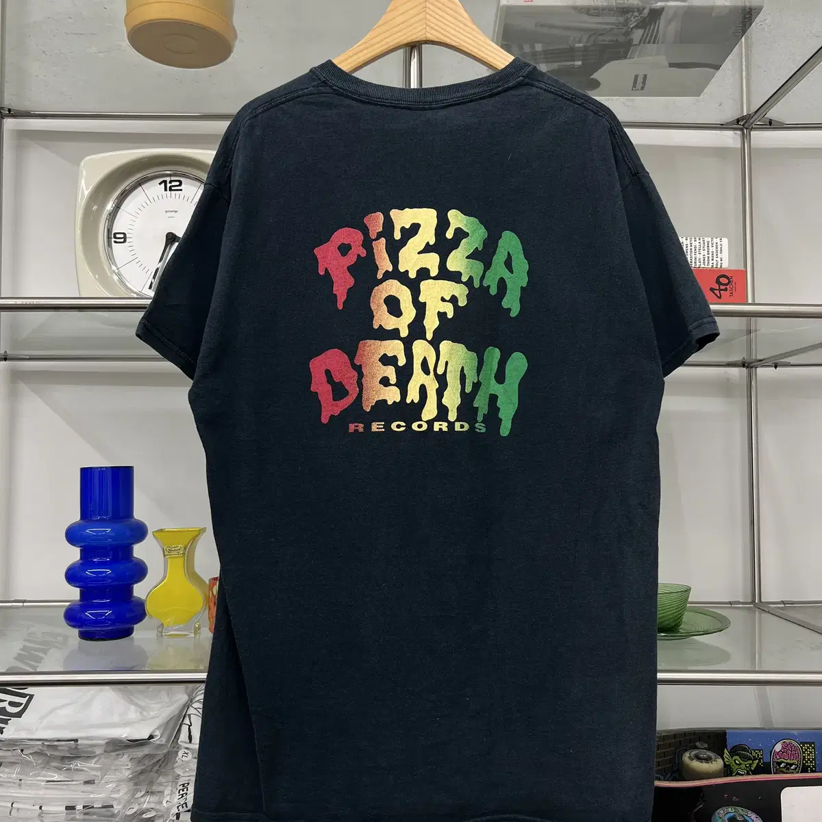 PIZZA OF DEATH 프린팅 티셔츠