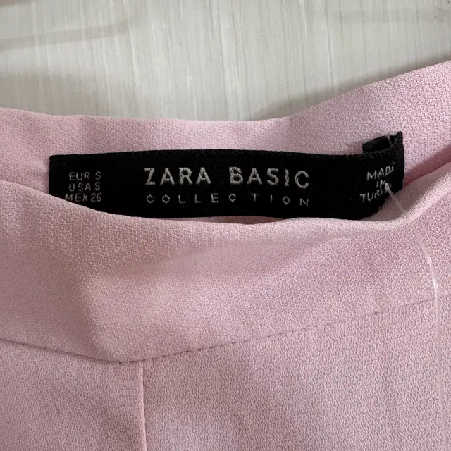 [새상품] zara 자라 핑크 팔라초 팬츠 S사이즈