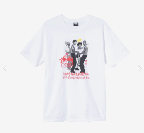 [XL] Stussy x Union Free Your soul T-Shirt White