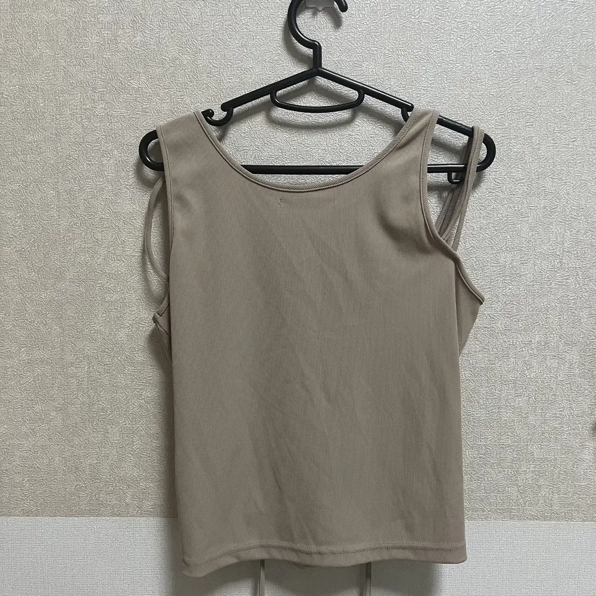 페인츄얼 Peinture Ruched Drawstring Tank Top