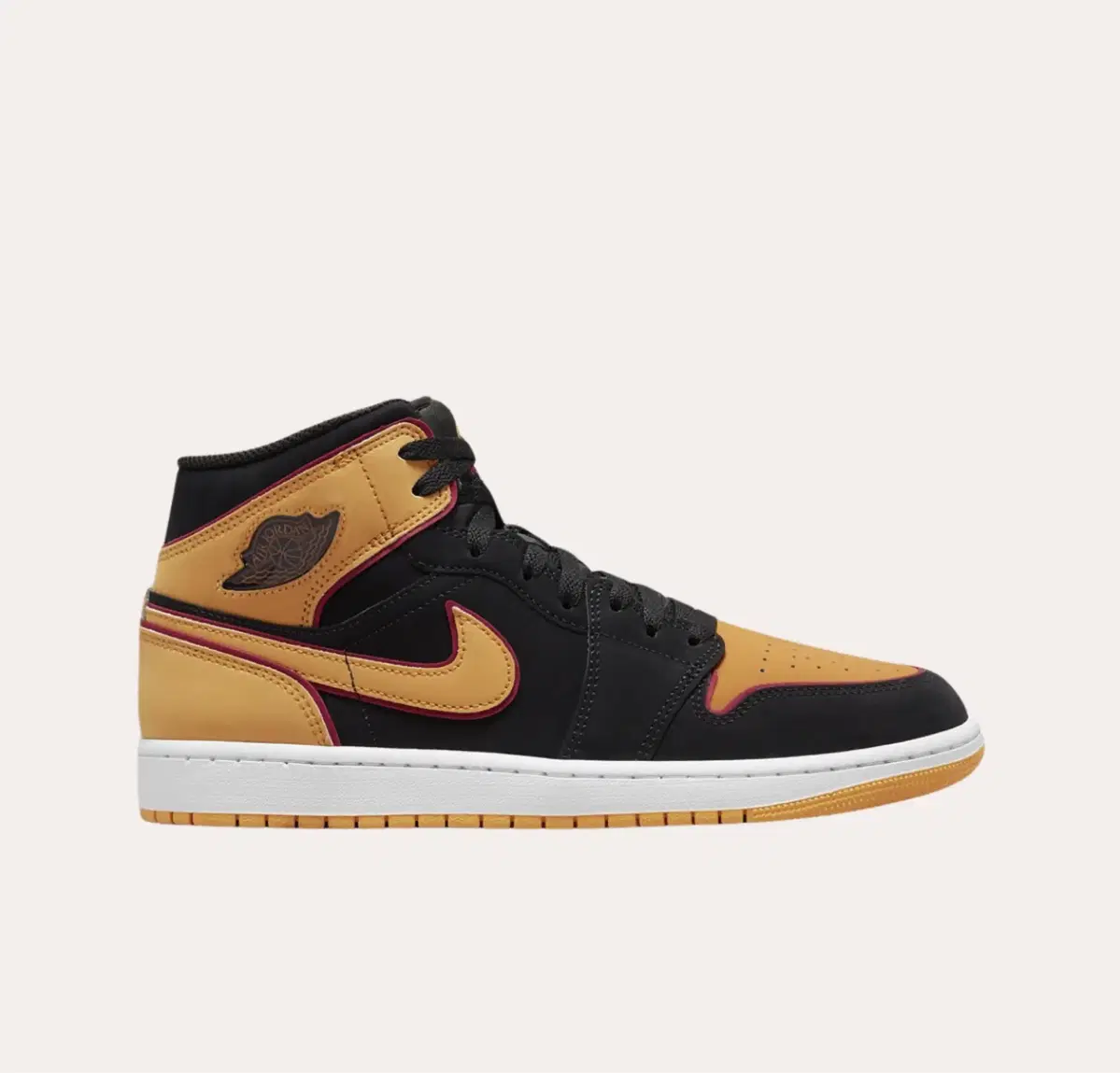 조던 미드 Jordan 1 Mid SE Black Vivid Orange