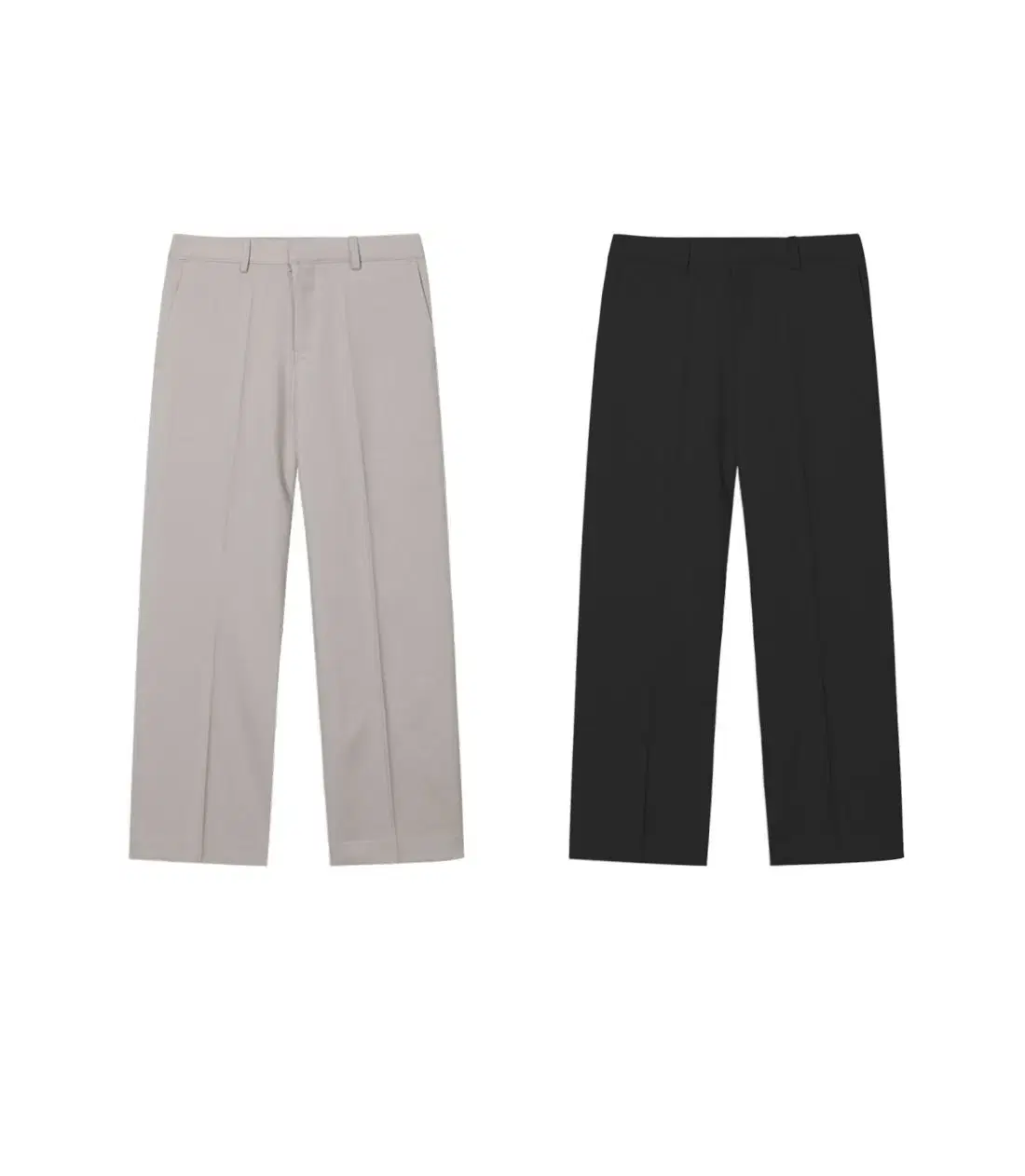 UNO semi Bootcut Wide Slacks 2color