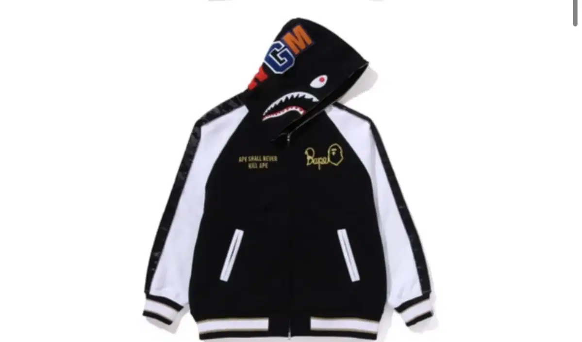 Vape Shark Hooded Zip-Up Jacket New M