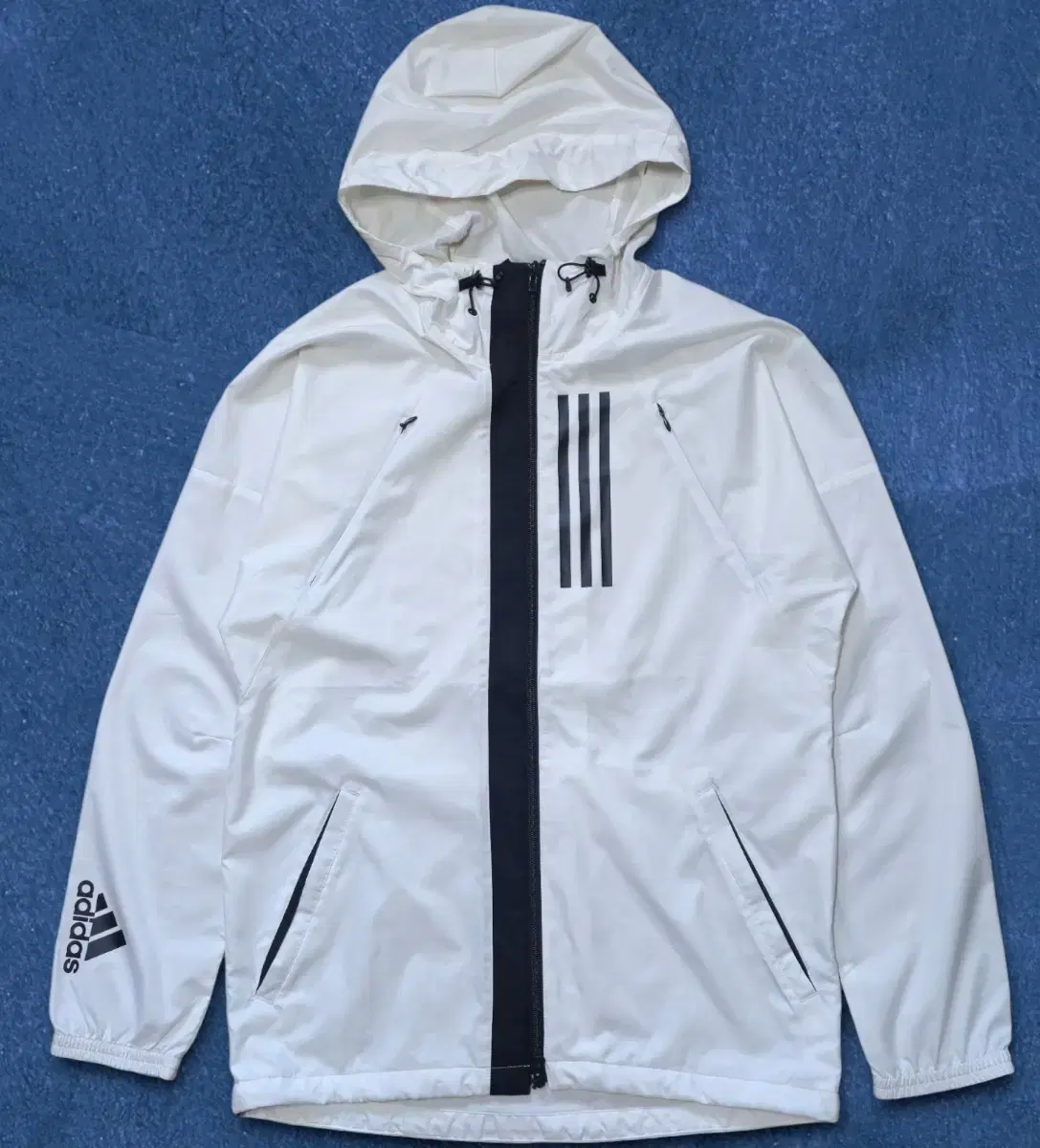 Adidas Three-Sun Hooded Windbreaker M