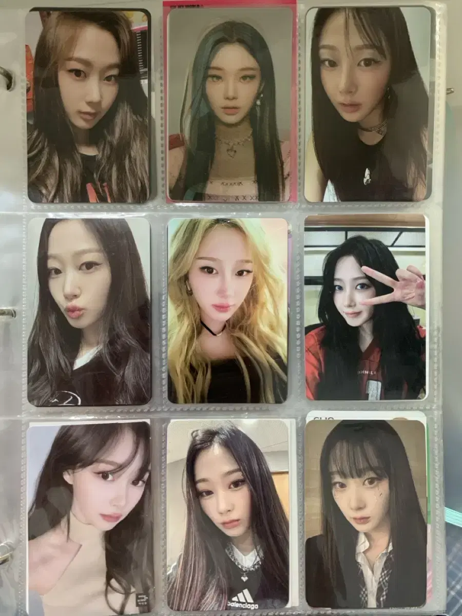 aespa giselle photocard poka