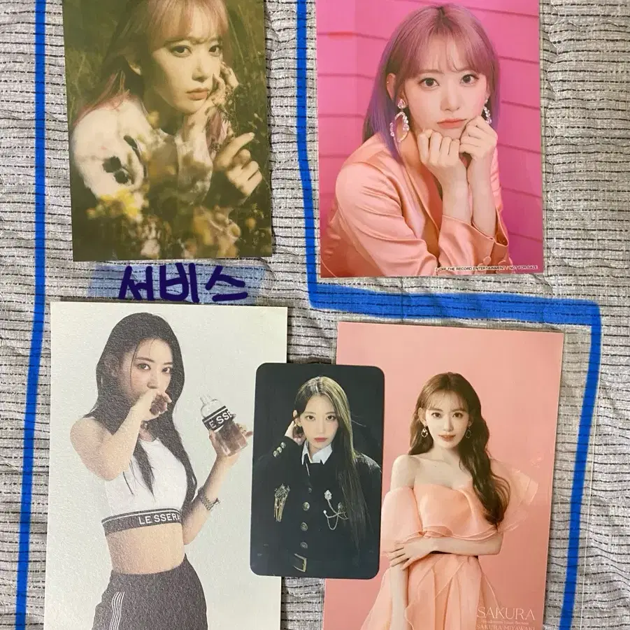 Le sserafim iz*one miyawaki sakura photocard Twelve Twelve bio #르