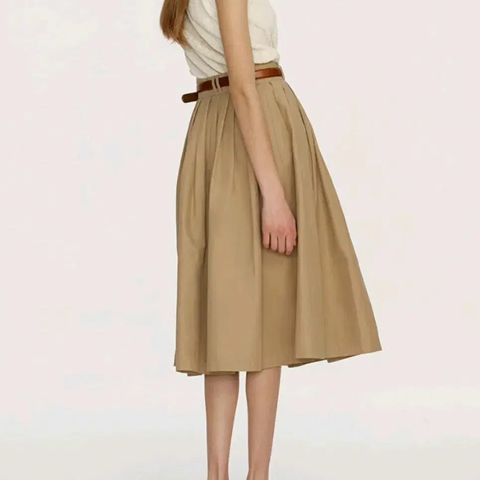 BOROMWAT Flared skirt (Black/Beige)