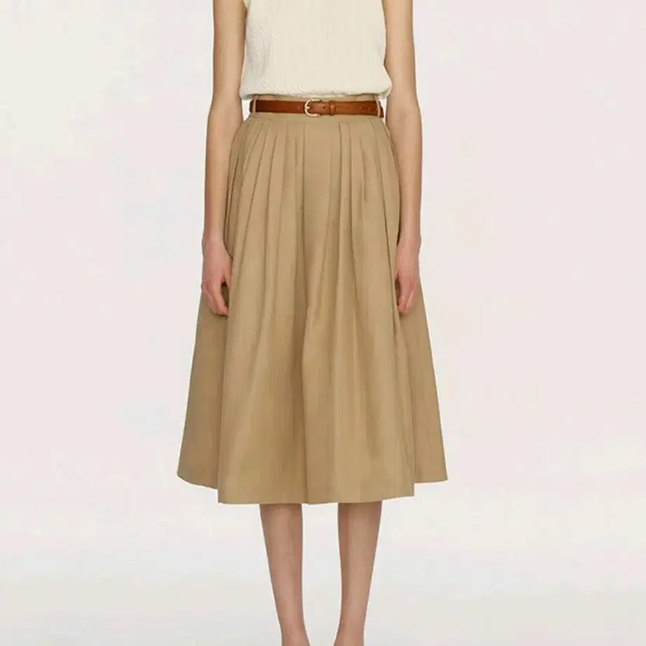 BOROMWAT Flared skirt (Black/Beige)