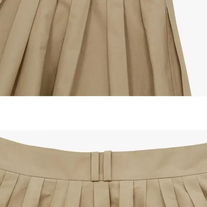 BOROMWAT Flared skirt (Black/Beige)