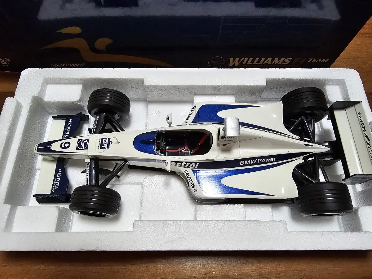 1/18 빅스케일 WILLIAMS F1 Team 경주 자동차 다이캐스트