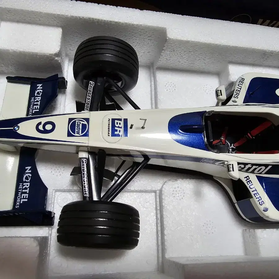 1/18 빅스케일 WILLIAMS F1 Team 경주 자동차 다이캐스트